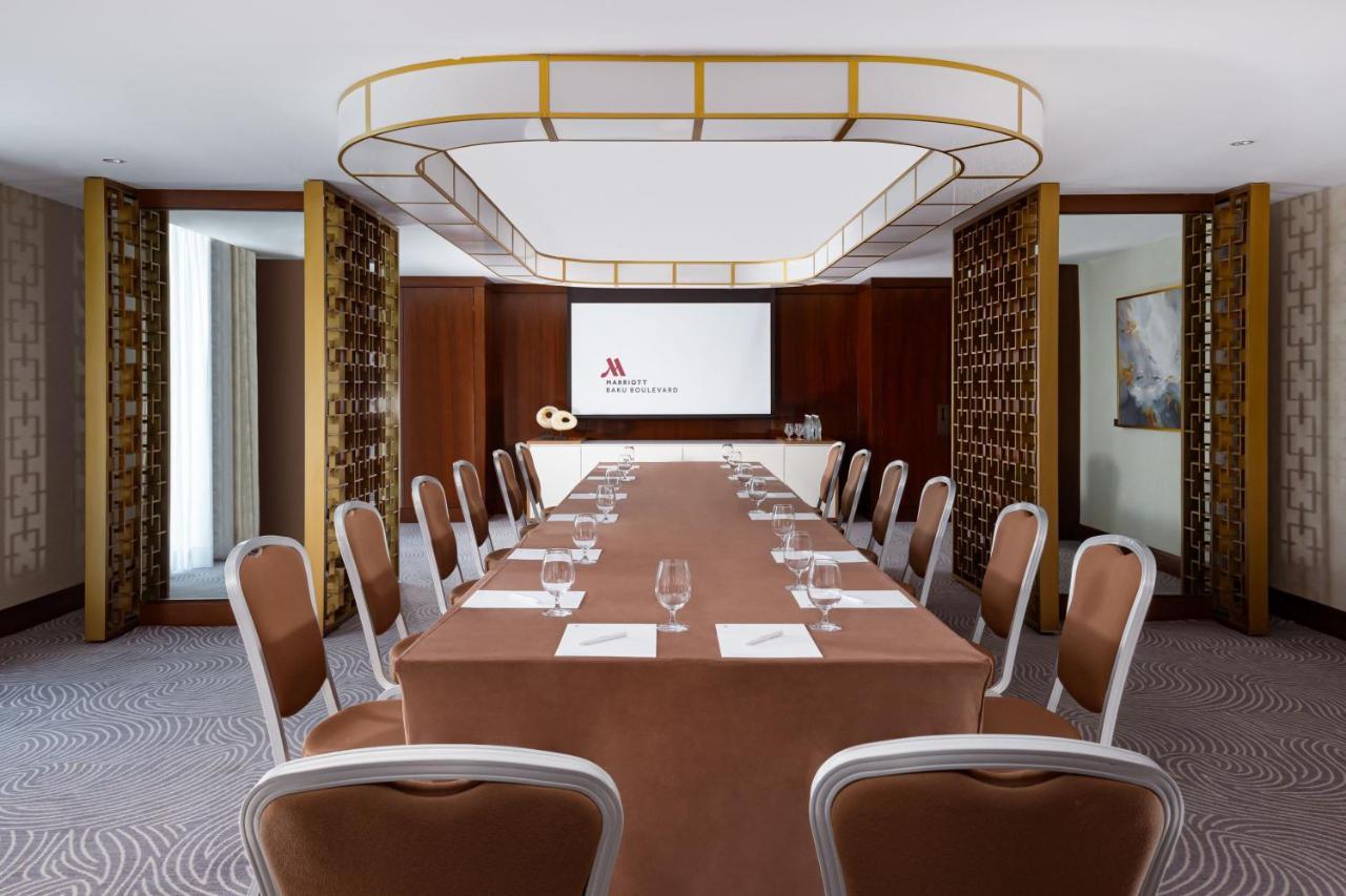 Baku Marriott Hotel Boulevard Eksteriør billede Meeting room