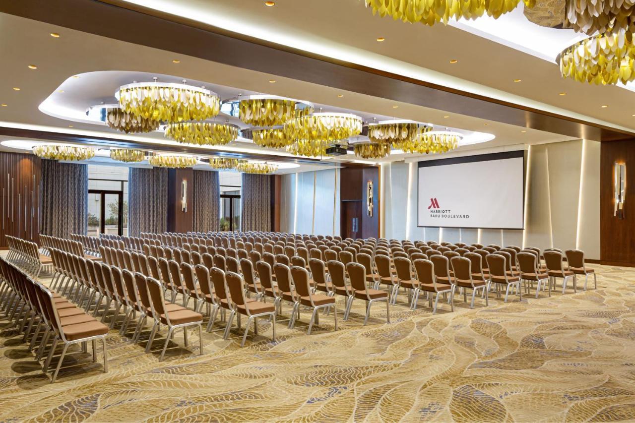 Baku Marriott Hotel Boulevard Eksteriør billede The ballroom