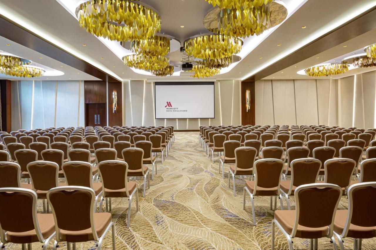 Baku Marriott Hotel Boulevard Eksteriør billede The ballroom