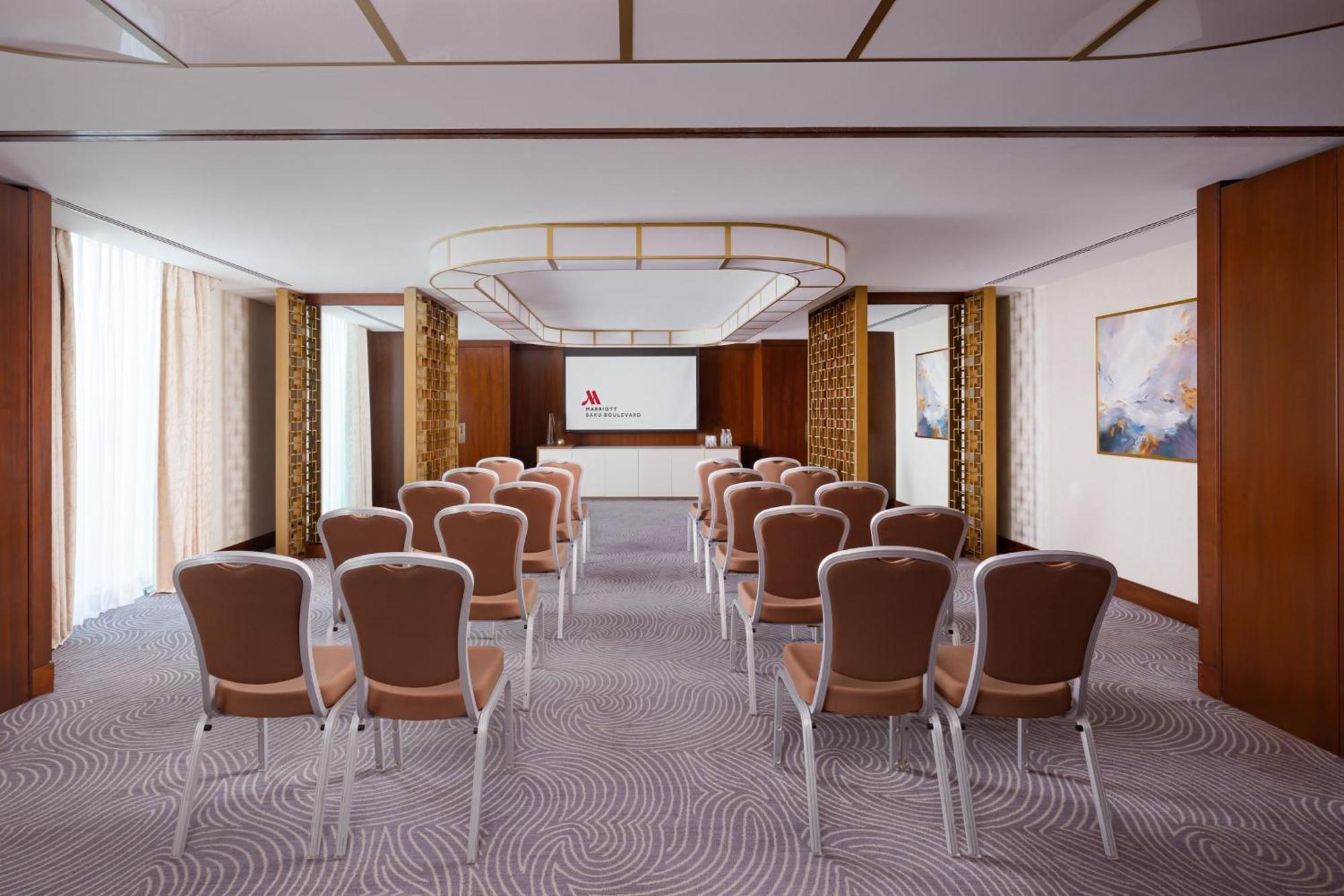 Baku Marriott Hotel Boulevard Eksteriør billede Meeting room