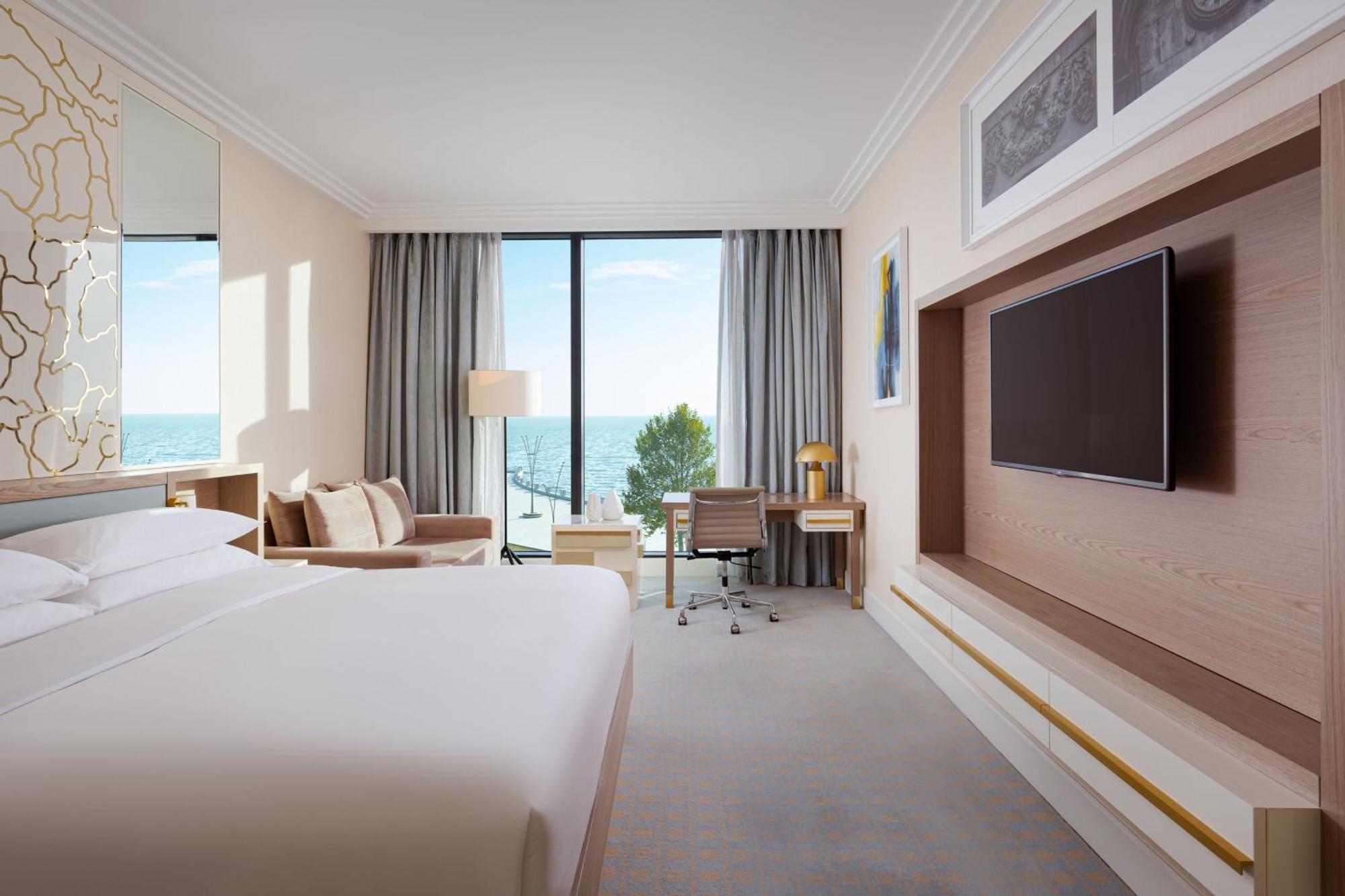 Baku Marriott Hotel Boulevard Eksteriør billede Deluxe Ocean View Room